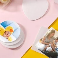 10 en ensemble Sublimation blanc désodorisant feuilles Rectangle carré rond coeur forme tissu cartes pour voiture maison décor intérieur