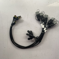 Connecteur TE, conducteur en cuivre, isolation en PVC, indice de protection IP67, 220V/110V, faisceau de câbles personnalisé, câble de commande ISOBUS