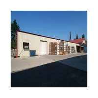 Grange à grain en acier préfabriqué - Remise agricole pour cultures/aliments pour animaux