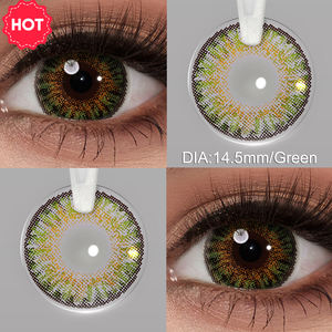 무료 FreshGo 내츄럴 룩 3 톤 소프트 렌즈 콘택트 컬러 아이 콘택트 렌즈 도매 1 년 OEM 종이 상자 렌테 드 Contacto - Product Image 4