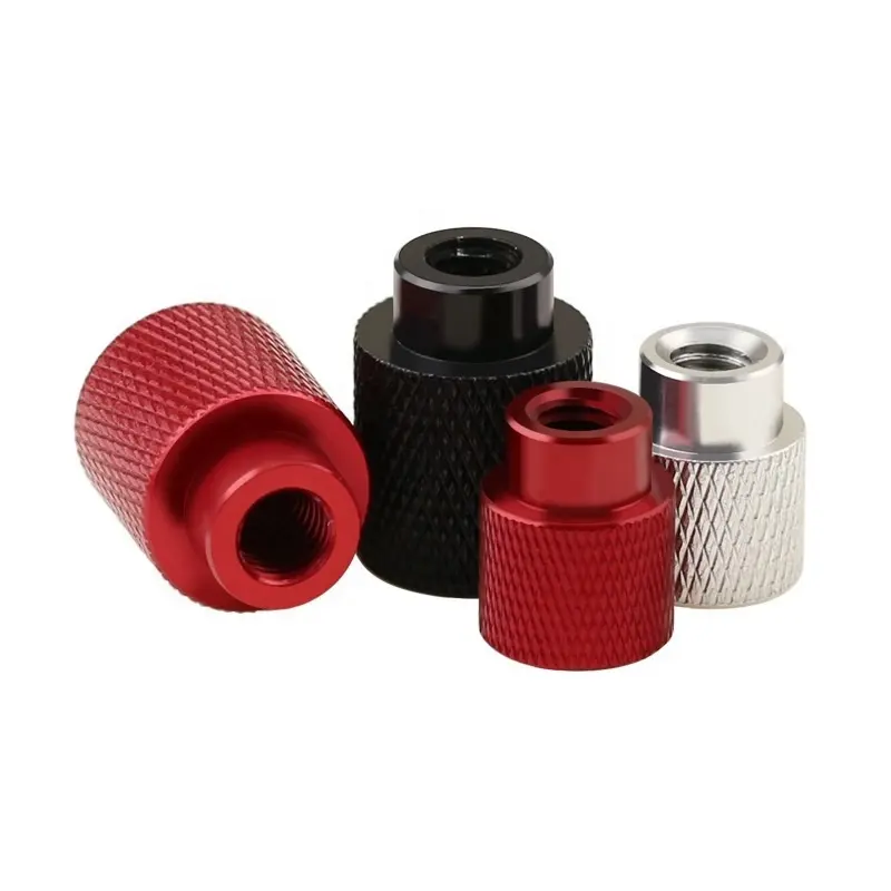 Tay Nắm Tay thép carbon mạ kẽm có khía các loại hạt Thép không gỉ tay Knurled ngón tay cái Nut Anodized knurl và chủ đề NUT