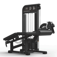 Machine d'extension assise chargée de plaque leg curl cybex extension commerciale de jambes et extension curl leg curl du prédicateur