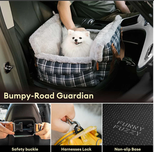 Sièges de voiture en peluche <span class=keywords><strong>pour</strong></span> chiens, portables, toutes saisons, universels, <span class=keywords><strong>pour</strong></span> chiens et chats, avec housses amovibles, lavables à la main, vente en gros - Product Image 2