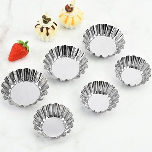 <span class=keywords><strong>Moule</strong></span> de cuisson en acier inoxydable de qualité alimentaire pour tartelettes, cupcakes, gâteaux, plats de cuisson en métal de qualité supérieure, vente en gros en usine - Product Image 3