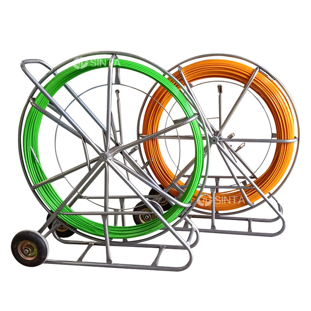 8mm*100m FIBREGLASS DUCT RODDER / FISH SNAKE ROPE / CABLE PULLER 4.5 MM X 100MTS