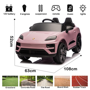 <span class=keywords><strong>Voiture</strong></span> jouet sous licence 12V pour enfants, premier choix avec télécommande et alimentation par batterie - Product Image 2