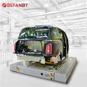 Automated assembly lines 3t 4t 5t 6t steel coil transfer AGV intelligent guided vehicle