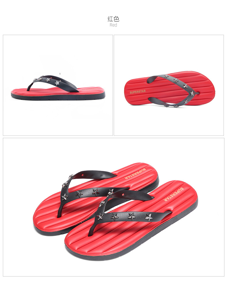 Latest Design Flip Flops Indoor Outdoor PVC Soft Men Flip-flops Slippers Wholesale