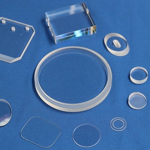 Plaque de verre optique à fenêtre dégradée Saphir K9 Quartz Gravée Perforée Carrée Ronde Modèle Sgoptics - Product Image 4