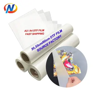 Norman Factory Sale Heat Transfer 60cm Double Matte Pet Dtf Film Roll