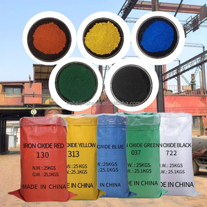Công nghiệp cấp Vô Cơ sắc tố màu sắc Oxit sắt đỏ đen vàng xanh nâu được sử dụng cho sơn và sơn - Product Image 2
