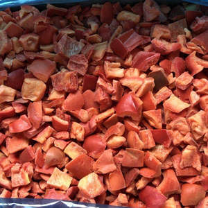 Dados de pimiento congelado orgánico, Pimiento dulce rojo y pimiento verde <span class=keywords><strong>para</strong></span> saltear, costo directo de fábrica - Product Image 2