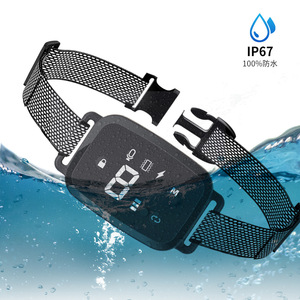 Collier d'entraînement numérique pour chien, Rechargeable, étanche, anti-aboiement, à choc électrique automatique, avec écran tactile, pour chiens de compagnie - Product Image 4