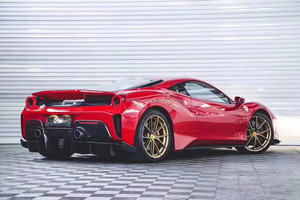 ชุดแต่งตัวถังคาร์บอนไฟเบอร์แบบแห้งเต็มรูปแบบสไตล์ Pista สำหรับ Ferrari 488 GTB Spyder F488 คุณภาพสูง ติดตั้งได้อย่างพอดี - Product Image 5