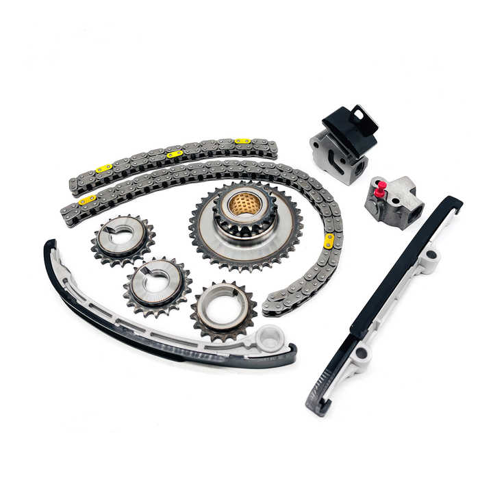 Nissan KA24-DE/D22 Timing Chain Kit - Complete Set of 10pcs