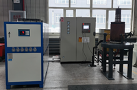 Mesin Brazing Cincin Ujung Rotor Motor Squirrel Cage HV Besar, Peralatan Solder Induksi Hemat Energi untuk Pabrik Motor