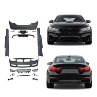Kit carrosserie style M4 avec pare-chocs avant et arrière pour BMW Série 4 F32 F33 F36 2013-2020, ajustement parfait, conversion, vente en gros