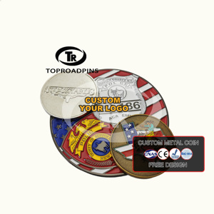 ผู้ผลิตเหรียญที่ระลึกแบบกำหนดเอง จัดส่งรวดเร็ว เหรียญเคลือบทองโบราณ ดีไซน์หล่อขึ้นรูป 3 มิติ เหรียญรางวัลความปลอดภัย - Product Image 1