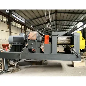 Hoge Kwaliteit Afval Rubber Crusher Band Recycling Fabriek Voor Rubber Poeder