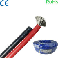 Câble de batterie en silicone 7 AWG 12mm²/10mm² résistant aux UV, fil de cuivre étamé flexible, câble d'alimentation pour caravane et marine 4x4 en Australie