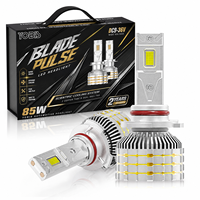 Ampoules de phare LED M10 Auto avec logo personnalisé, super lumineuses, CSP LED, H1 H7 H11 9005 9006 880 H13 H1Stable 170W, phare de voiture LED