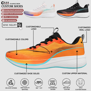 Chaussures de basketball pour hommes, design personnalisé en usine, légères, respirantes, OEM personnalisé, Zapatillas Hombre, chaussures de course personnalisées - Product Image 2