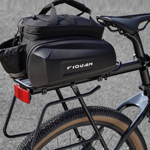 Bolsa de asiento de sillín de bicicleta impermeable personalizada, correa reflectante para viajes de Cercanías al aire libre para ciclismo, estante trasero para bicicleta - Product Image 2