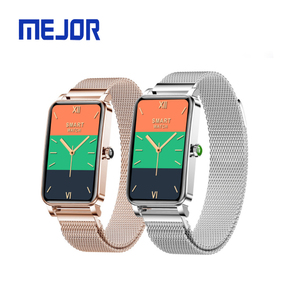 Phụ Nữ Sang Trọng Thông Minh Đồng Hồ Dây Đeo Vàng 2 Không Dây Đồng Hồ Quà Tặng Set ZX19 Thời Trang Đồng Hồ Smartwatch Phụ Nữ - Product Image 4