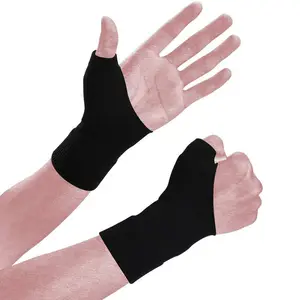 Bantalan Cedera Tangan Gel Penopang Pergelangan Tangan Carpal Tunnel Thumb Arthritis Compression Brace