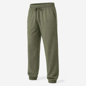 Pantalones Deportivos de Forro Polar para Mujer, Color Sólido, Cintura Elástica con Cordón, Cierre Casual, para Otoño, Largos, Corte Regular - Product Image 6