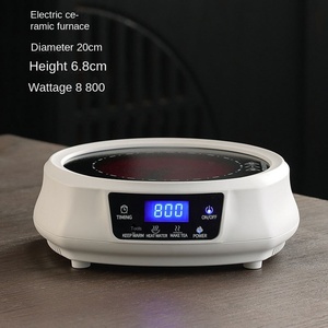 Bouilloire électrique moderne en plastique PLA 110V/220V avec minuterie, modèle A15, appareil ménager - Product Image 3