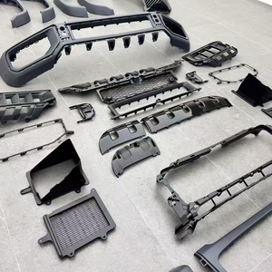 Kit carrosserie complet de haute qualité AMG style W464 W465 G63, noir brillant/aspect carbone, remplacement pour Classe G W464 - Product Image 3