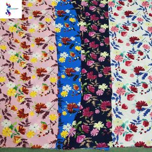 Di vendita caldo buon design 100% poliestere muschio <span class=keywords><strong>crepe</strong></span> stampa magazzino tessuto - Product Image 2