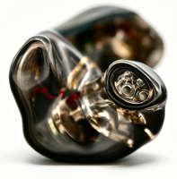 1DD 6BA CIEM Moniteur intra-auriculaire personnalisé avec haut-parleurs hybrides et boîtier en résine sur mesure