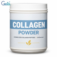 Poudre de Collagène Marin Peptidique Qualité Alimentaire Hydrolyse Enzymatique Éclaircissant pour la Peau Marque Privée