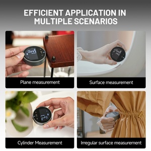 Télémètre laser électronique portable rechargeable par USB-C, portée 99,9 m, précision ±0,5 %, écran numérique 1,8 pouces, style noir - Product Image 3