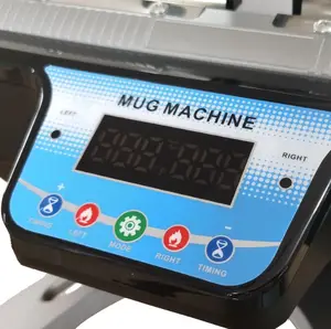 Caneca impressora de subolmação, máquina de imprensa da caneca da estação dupla ST-210, canecas de 11oz