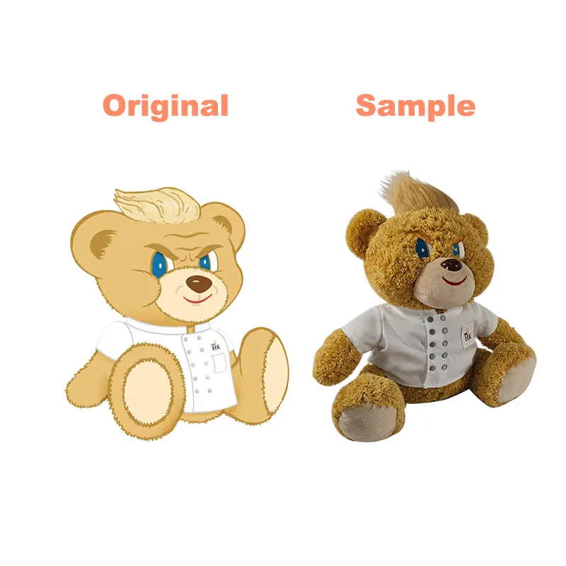 Shenzhen Fabricante Atacado Unisex Natal Teddy Bear Brinquedo de pelúcia macio com algodão PP Enchimento para 5-7 Year Olds