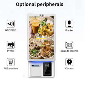 Kiosco de Autoservicio para Pedidos de Comida, Monitor Táctil para Restaurante, Monitor Táctil de Alta Calidad para <span class=keywords><strong>Cajero</strong></span>, Instalaciones Comerciales - Product Image 5