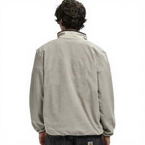 เสื้อสเวตเชิ้ตแขนยาวลายทางสำหรับผู้ชาย สวมใส่สบาย เหมาะสำหรับกอล์ฟ  ปักโลโก้ได้ตามต้องการ ซิป ¼  น้ำหนักเบา ปักลาย 3 มิติ - Product Image 2