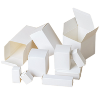 Cajas de Embalaje de Papel Wins Flying, Laminación Mate Simple, Colores Blanco, Negro y Marrón, Materiales Reciclados para Cosméticos y Electrónicos