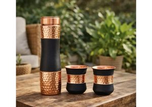 Nouvelle Bouteille d'Eau en Cuivre pour Usine, Meilleure Vente, Bouteille en Cuivre Saine pour l'Eau Potable, Vente en Gros - Product Image 4