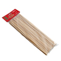 Offre Spéciale – Brochettes de poulet rondes en bambou naturel personnalisables pour barbecue, compostables et écologiques