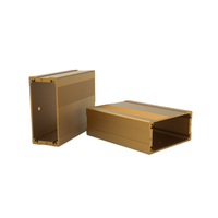 Boîtier d'alimentation pour amplificateur audio split renforcé par sablage en aluminium d'usine OEM Moules pour circuits imprimés Amplificateur de signal