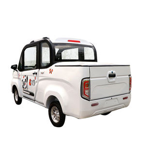 Camioneta Eléctrica Mini con Batería de Litio Solar Fabricada en China, Tracción Trasera, Techo Metálico Ligero, Cámara Trasera y Asientos de Cuero - Product Image 2