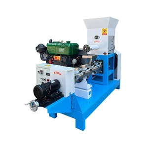 Neu eingetroffene Diesel-Motor-Schwimmfutter-Herstellungsmaschine, Aquafutter-Pellet-Extruder für die Fischzucht - Product Image 4
