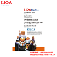 Kabel Kontrol Tahan Panas LiOA Berkualitas Tinggi Tanpa Pelindung DVV-4x1-0.6/1kV Konduktor Tembaga Hitam 1500m Vietnam