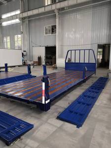Nouvelle boîte galvanisée plongée à chaud remorque benne support ferme/<span class=keywords><strong>utilitaire</strong></span>/petite voiture remorque camion boîte en acier pour Dongfeng Jiefang - Product Image 5