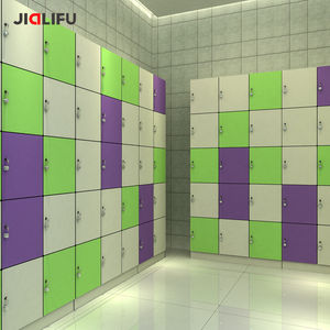 خزانة مكتبية فاخرة مقاومة للماء من HPL مع قفل للموظفين، خزائن رياضية للبيع - Product Image 5