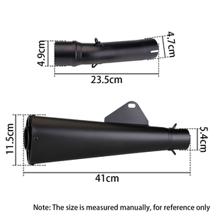 Silencieux d'échappement pour moto HONDA REBEL300 <span class=keywords><strong>REBEL500</strong></span> Racing Performance, emplacement d'origine - Product Image 4